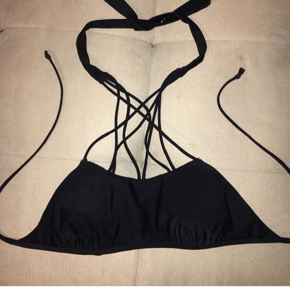 Hollister tie neck swimsuit size Small